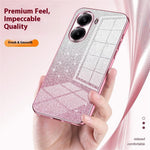 For Xiaomi Redmi Turbo 4 5G / Poco X7 Pro 5G Case Electroplating Gradient Glitter TPU Phone Cover