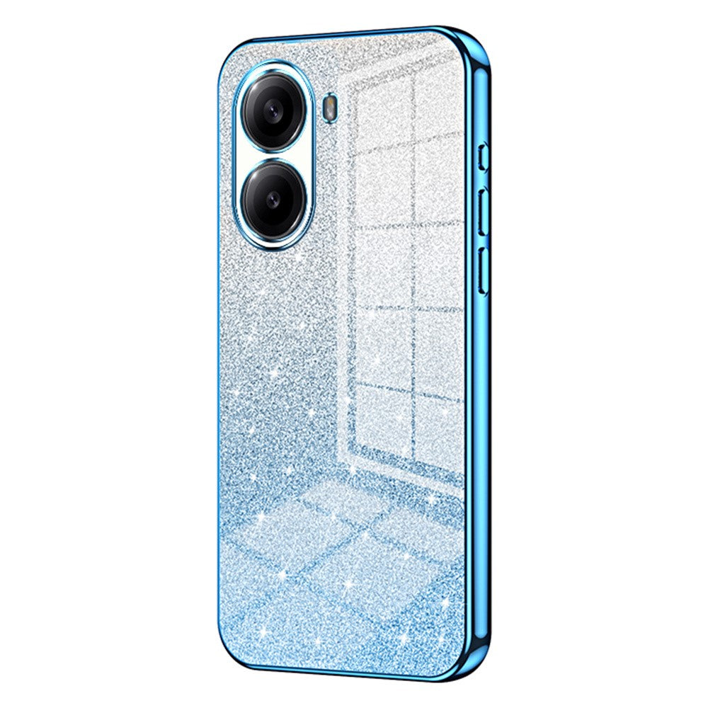 For Xiaomi Redmi Turbo 4 5G / Poco X7 Pro 5G Case Electroplating Gradient Glitter TPU Phone Cover