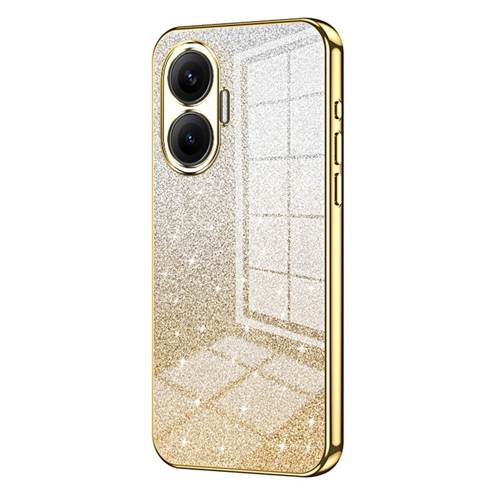 For Xiaomi Redmi Turbo 4 Pro 5G / Poco F7 5G Case Electroplating Gradient Glitter TPU Phone Cover