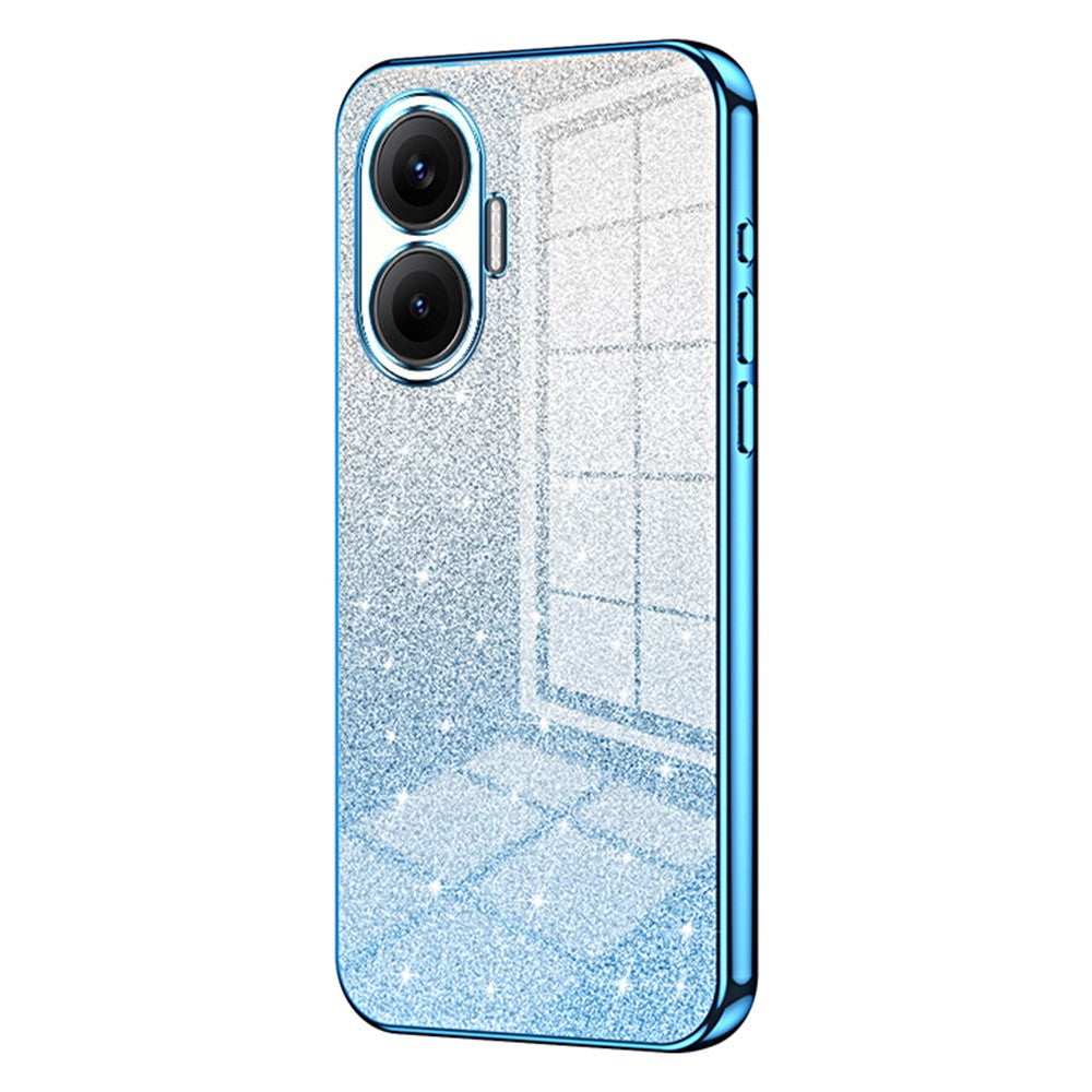 For Xiaomi Redmi Turbo 4 Pro 5G / Poco F7 5G Case Electroplating Gradient Glitter TPU Phone Cover