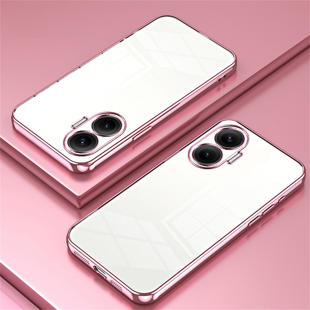 For Xiaomi Redmi Turbo 4 Pro 5G / Poco F7 5G Case Electroplating Frame Soft TPU Phone Cover