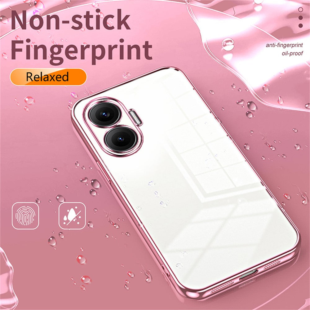 For Xiaomi Redmi Turbo 4 Pro 5G / Poco F7 5G Case Electroplating Frame Soft TPU Phone Cover