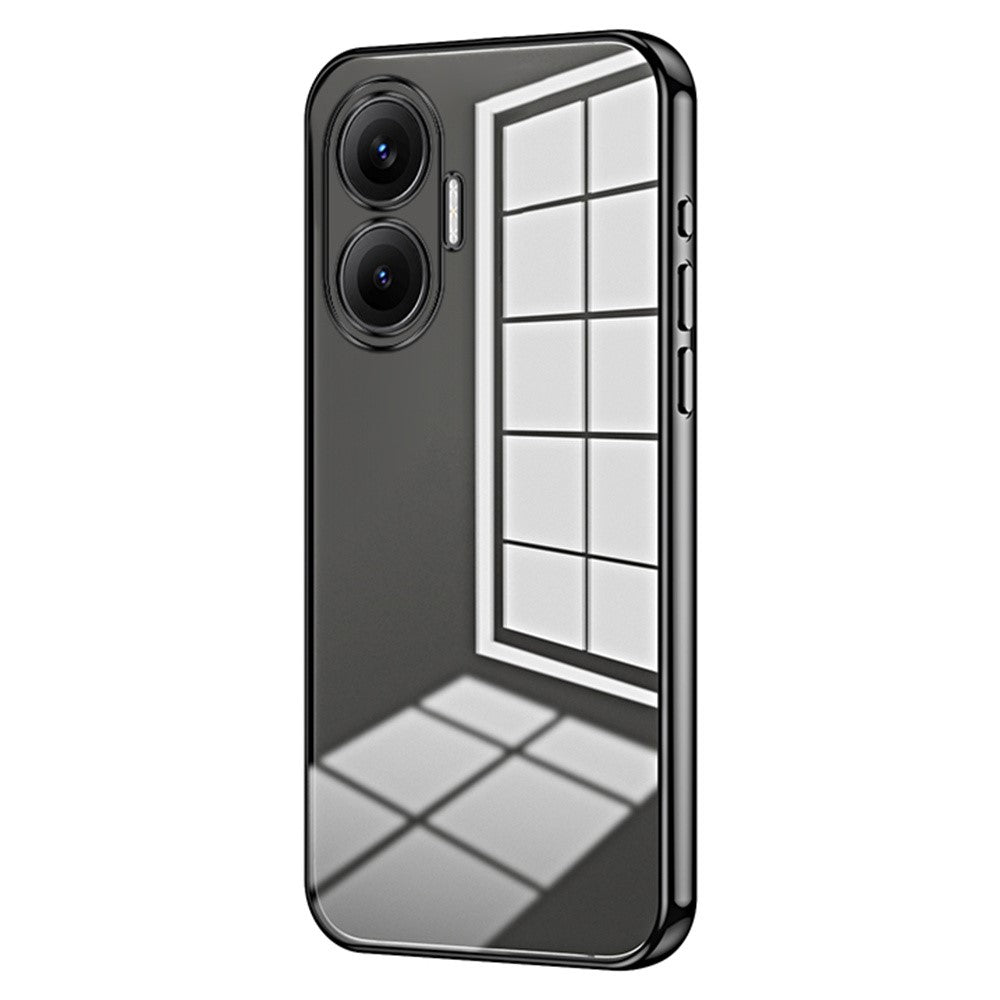For Xiaomi Redmi Turbo 4 Pro 5G / Poco F7 5G Case Electroplating Frame Soft TPU Phone Cover