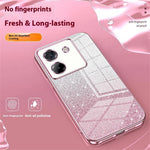 For Xiaomi Poco M7 Pro 5G Case Electroplating Gradient Glitter TPU Phone Cover