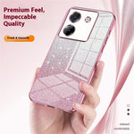 For Xiaomi Poco M7 Pro 5G Case Electroplating Gradient Glitter TPU Phone Cover