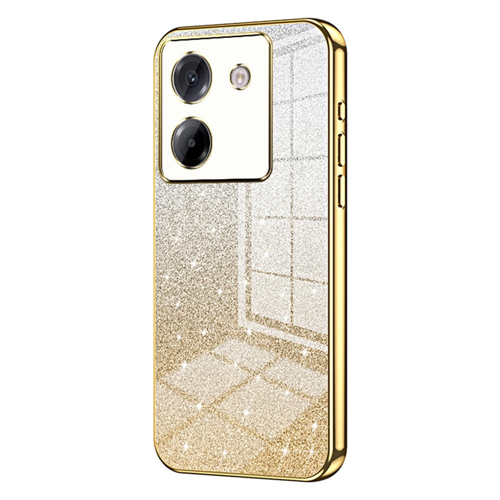 For Xiaomi Poco M7 Pro 5G Case Electroplating Gradient Glitter TPU Phone Cover