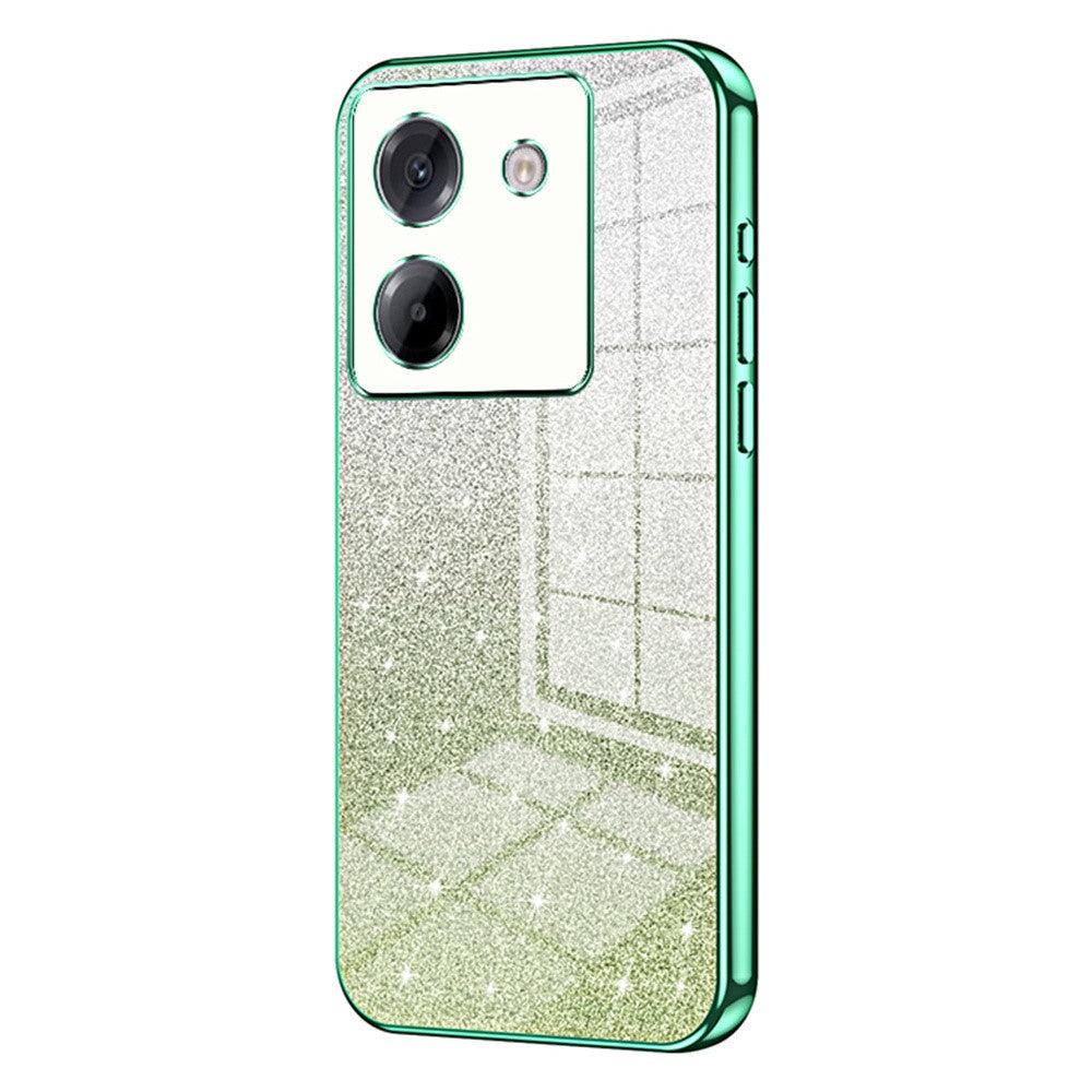 For Xiaomi Poco M7 Pro 5G Case Electroplating Gradient Glitter TPU Phone Cover