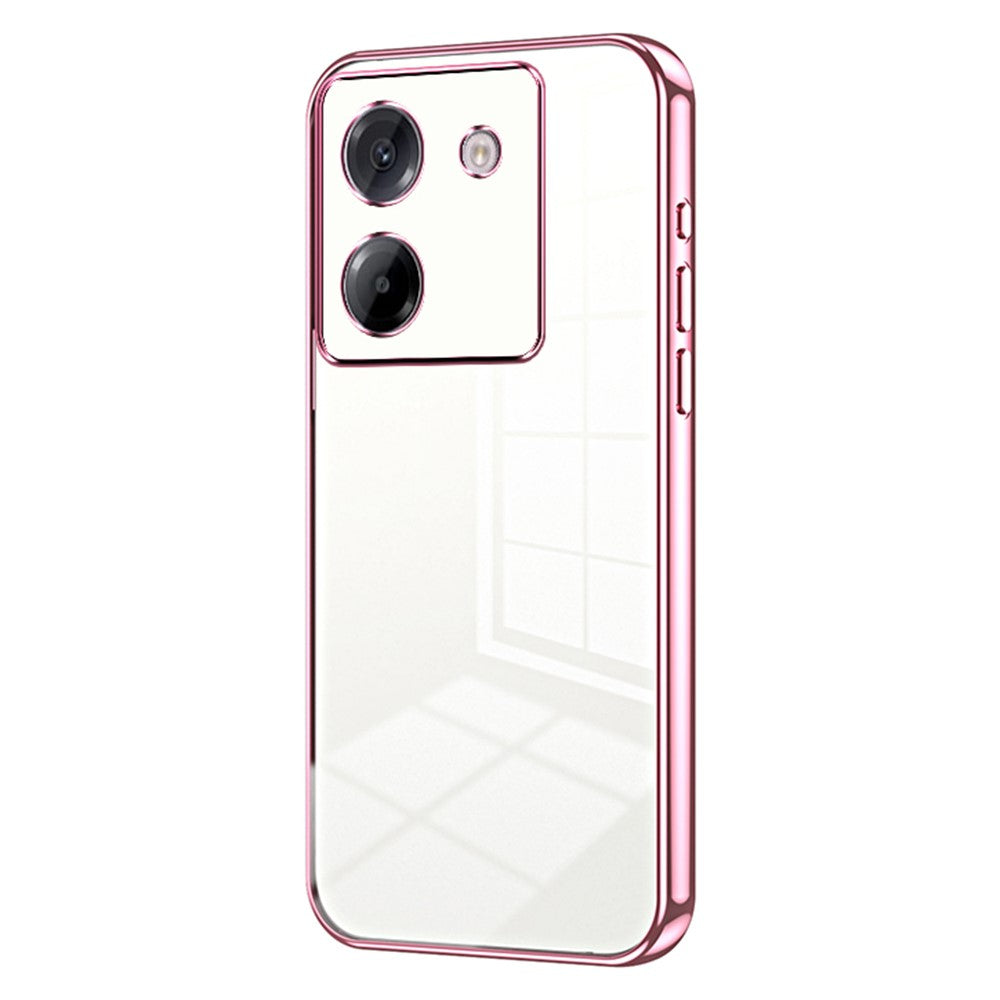 For Xiaomi Poco M7 Pro 5G Case Electroplating Frame Soft TPU Phone Cover