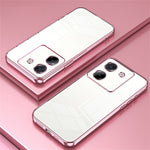 For Xiaomi Poco M7 Pro 5G Case Electroplating Frame Soft TPU Phone Cover