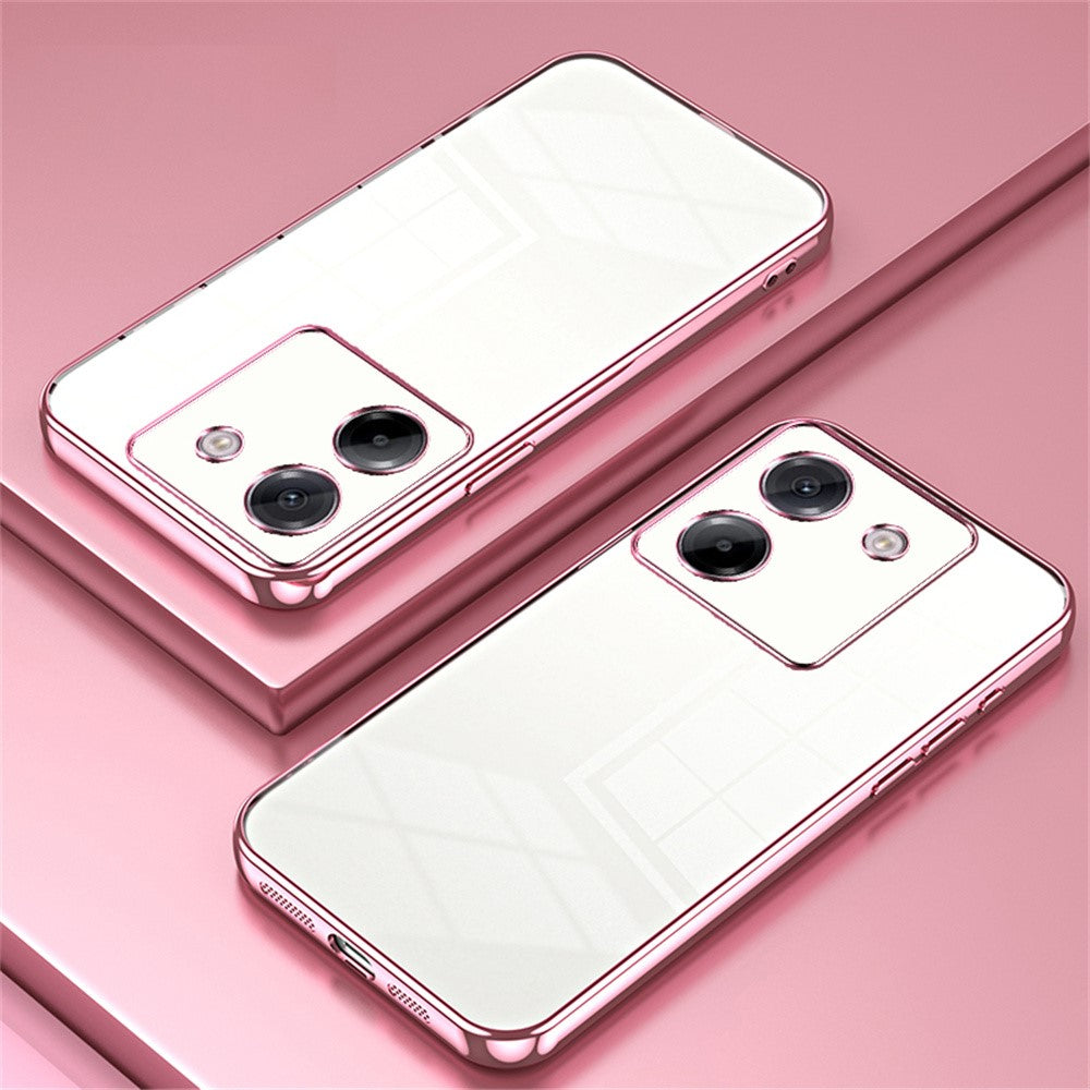 For Xiaomi Poco M7 Pro 5G Case Electroplating Frame Soft TPU Phone Cover
