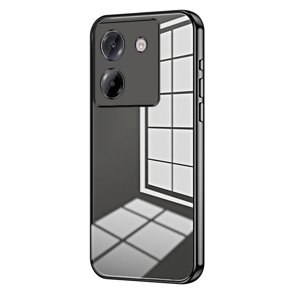 For Xiaomi Poco M7 Pro 5G Case Electroplating Frame Soft TPU Phone Cover
