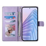 For Xiaomi 17 Pro Max Wallet Case Rhombus Stitching Stand Leather Phone Cover with Long  /  Short Strap