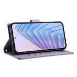 For Xiaomi 17 Pro Max Wallet Case Rhombus Stitching Stand Leather Phone Cover with Long  /  Short Strap