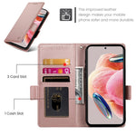For Xiaomi 17 Pro Stand Case PU Leather Wallet Phone Cover