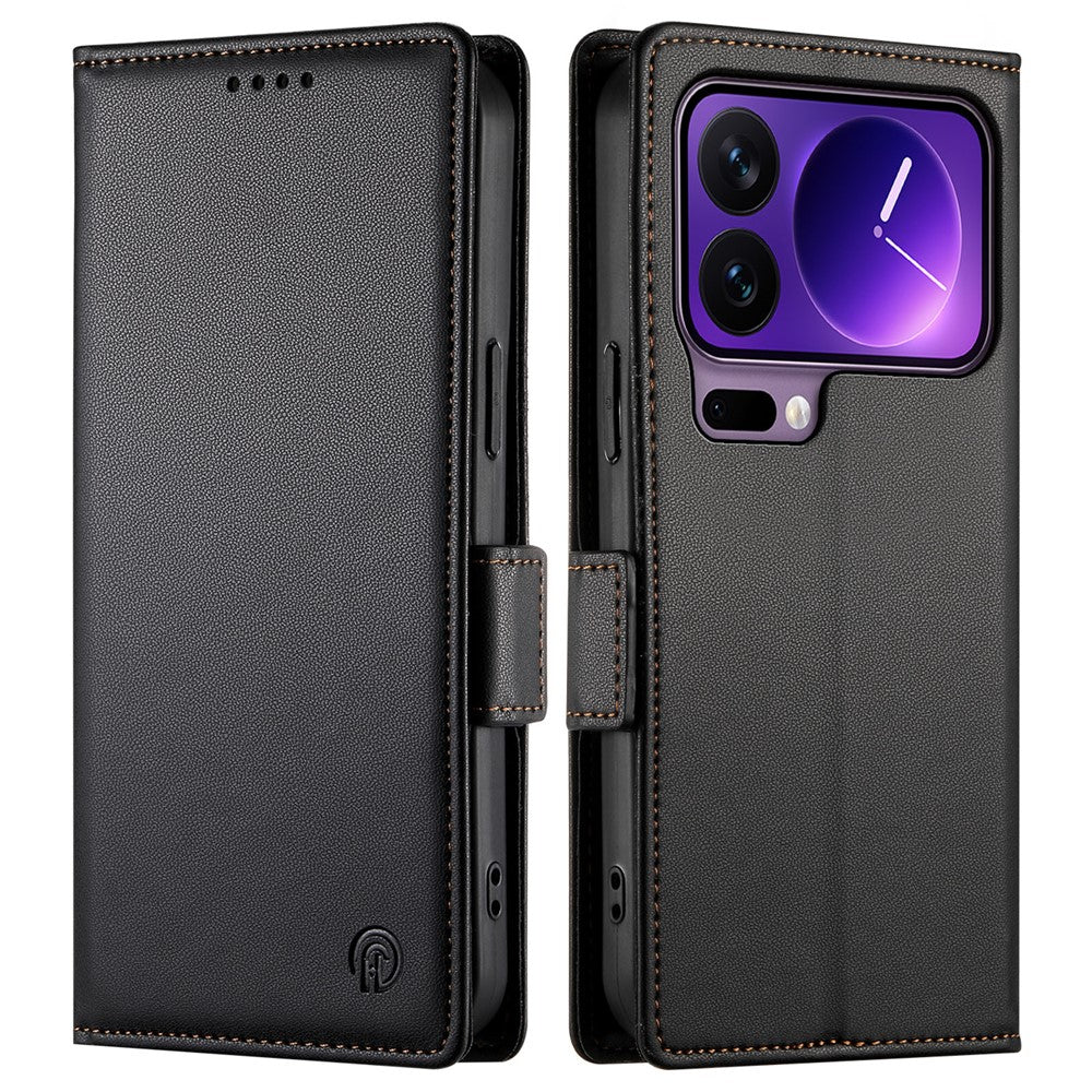 For Xiaomi 17 Pro Stand Case PU Leather Wallet Phone Cover