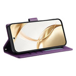 For Xiaomi 17 Pro Case Magnetic Snap Litchi Texture Leather Wallet Phone Cover with Wrist Strap
