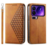 For Xiaomi 17 Pro Case Calf Texture PU Leather Wallet Phone Cover with Wrist Strap