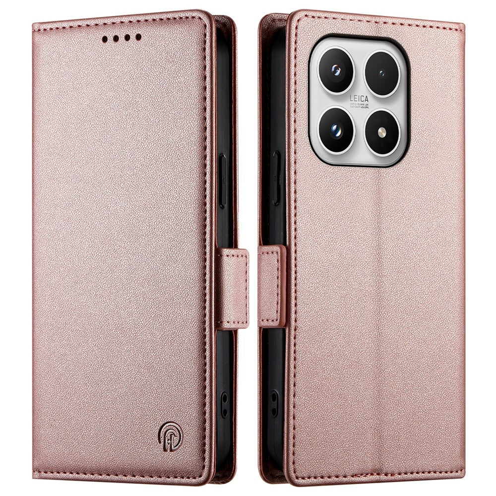 Xiaomi 17 stativfodral PU-läder plånboksfodral