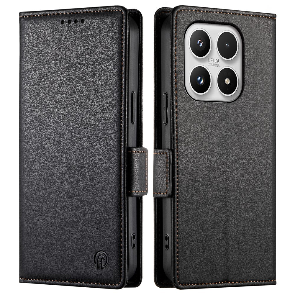 Xiaomi 17 stativfodral PU-läder plånboksfodral