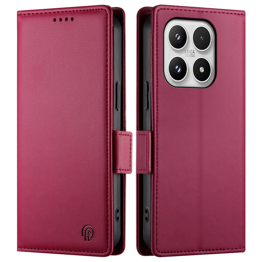 For Xiaomi 17 Stand Case PU Leather Wallet Phone Cover