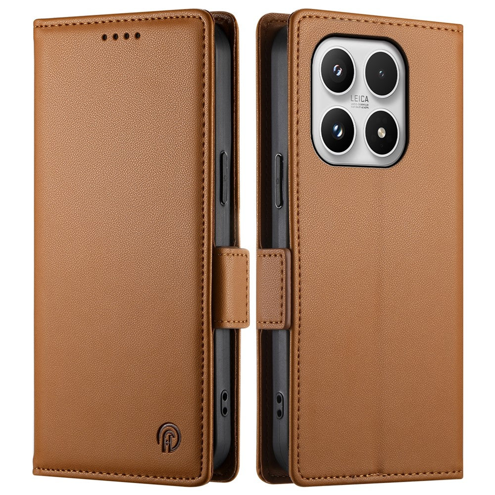 Xiaomi 17 stativfodral PU-läder plånboksfodral