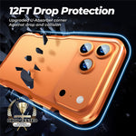 LUPHIE For iPhone 18 Pro Max / 17 Pro Max Case Metal Bumper Frame Shockproof Phone Cover