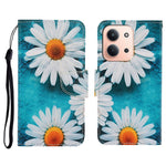 Leather Case for Xiaomi Redmi 15C 4G (EU) (173mm) / 15C 5G (EU) (173mm) / Poco C85 4G (173mm) Pattern Printing Folio Phone Cover with Wrist Strap