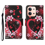 Leather Case for Xiaomi Redmi 15C 4G (EU) (173mm) / 15C 5G (EU) (173mm) / Poco C85 4G (173mm) Pattern Printing Folio Phone Cover with Wrist Strap