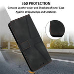 For Xiaomi Redmi 15C 4G (Global) (171mm) / Poco C85 4G (171mm) Case Triangle Imprinted Anti-Scratch PU Leather Phone Wallet Cover