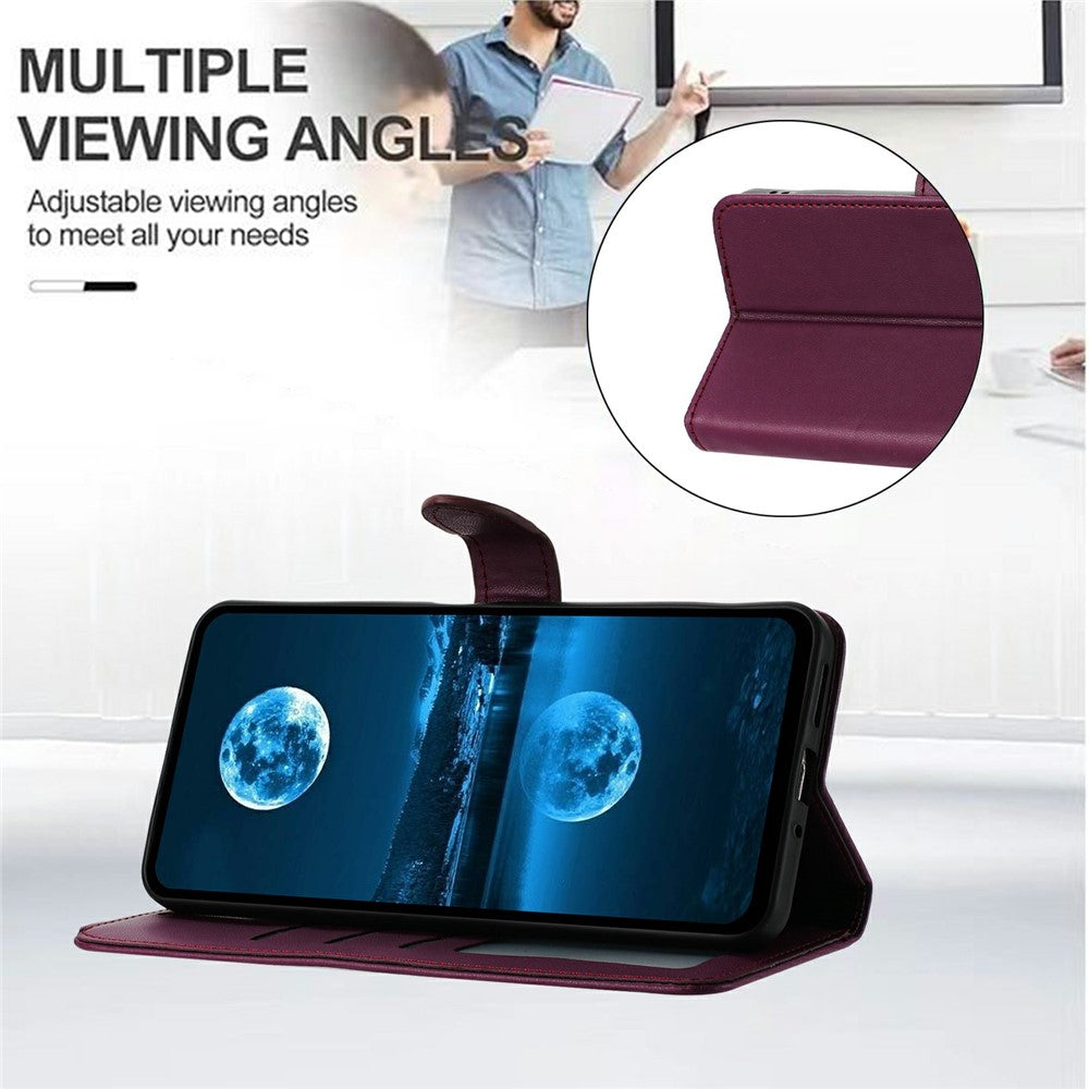 For Xiaomi Redmi 15C 4G (Global) (171mm) / Poco C85 4G (171mm) Case Stand Wallet Leather Phone Cover with Strap