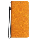 For Xiaomi Redmi 15C 4G (Global) (171mm) / Poco C85 4G (171mm) Case Imprinted Flower Wallet Stand Leather Phone Cover