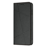 For Xiaomi Redmi 15C 4G (Global) (171mm) / Poco C85 4G (171mm) Wallet Case Line Imprinted Leather Stand Phone Cover with Wrist Strap