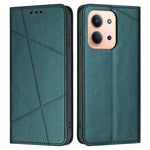 For Xiaomi Redmi 15C 4G (Global) (171mm) / Poco C85 4G (171mm) Wallet Case Line Imprinted Leather Stand Phone Cover with Wrist Strap
