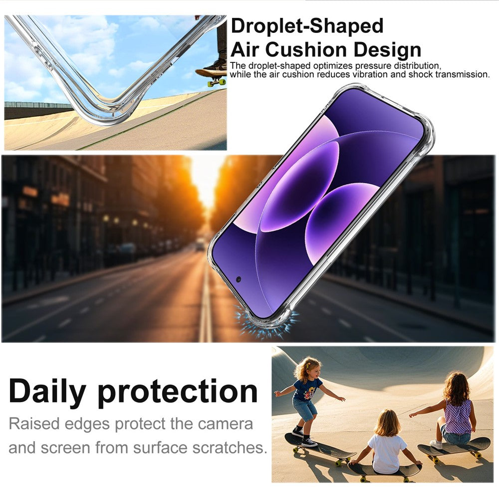 IMAK For Xiaomi 17 Pro Max Case TPU Phone Cover Airbag Shockproof Protection