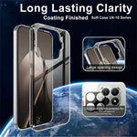 IMAK UX-10 Series For Xiaomi 15T Pro Clear Phone Case Soft TPU Mobile Back Cover