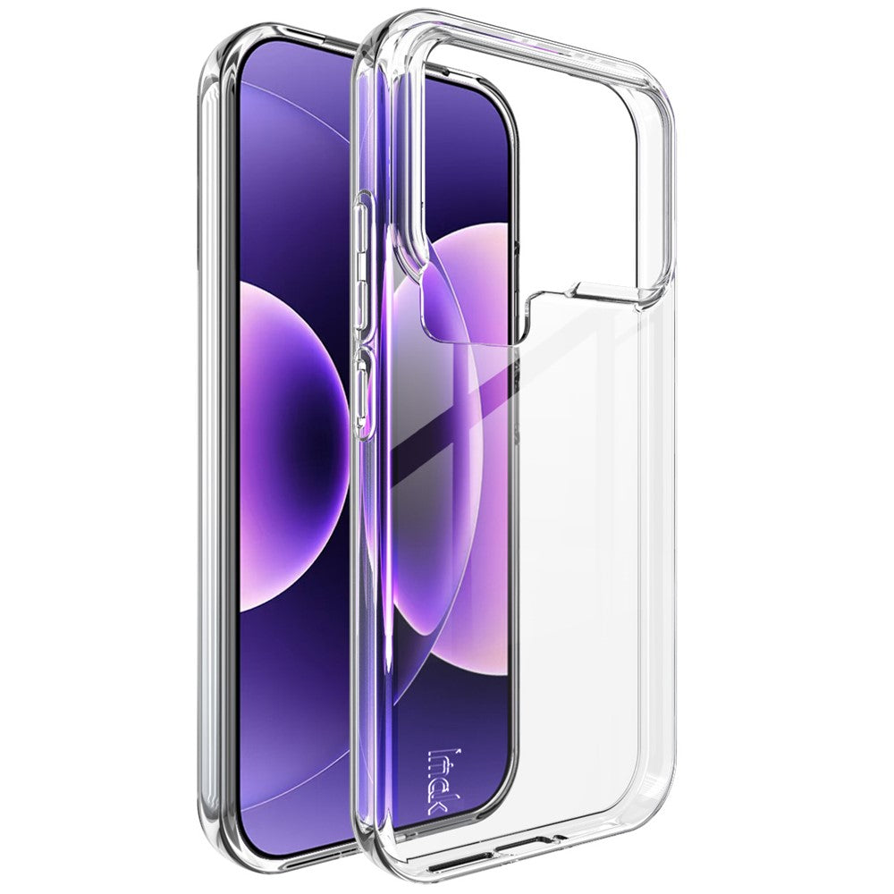 IMAK UX-10 Series For Xiaomi 17 Pro Clear Phone Case Soft TPU Mobile Back Cover