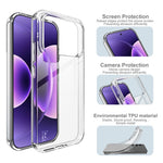 IMAK UX-10 Series For Xiaomi 17 Pro Max Clear Phone Case Soft TPU Mobile Back Cover