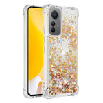 For Xiaomi 12 Lite 5G TPU Case Glitter Quicksand Shockproof Phone Back Cover