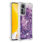 For Xiaomi 12 Lite 5G TPU Case Glitter Quicksand Shockproof Phone Back Cover