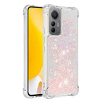 For Xiaomi 12 Lite 5G TPU Case Glitter Quicksand Shockproof Phone Back Cover
