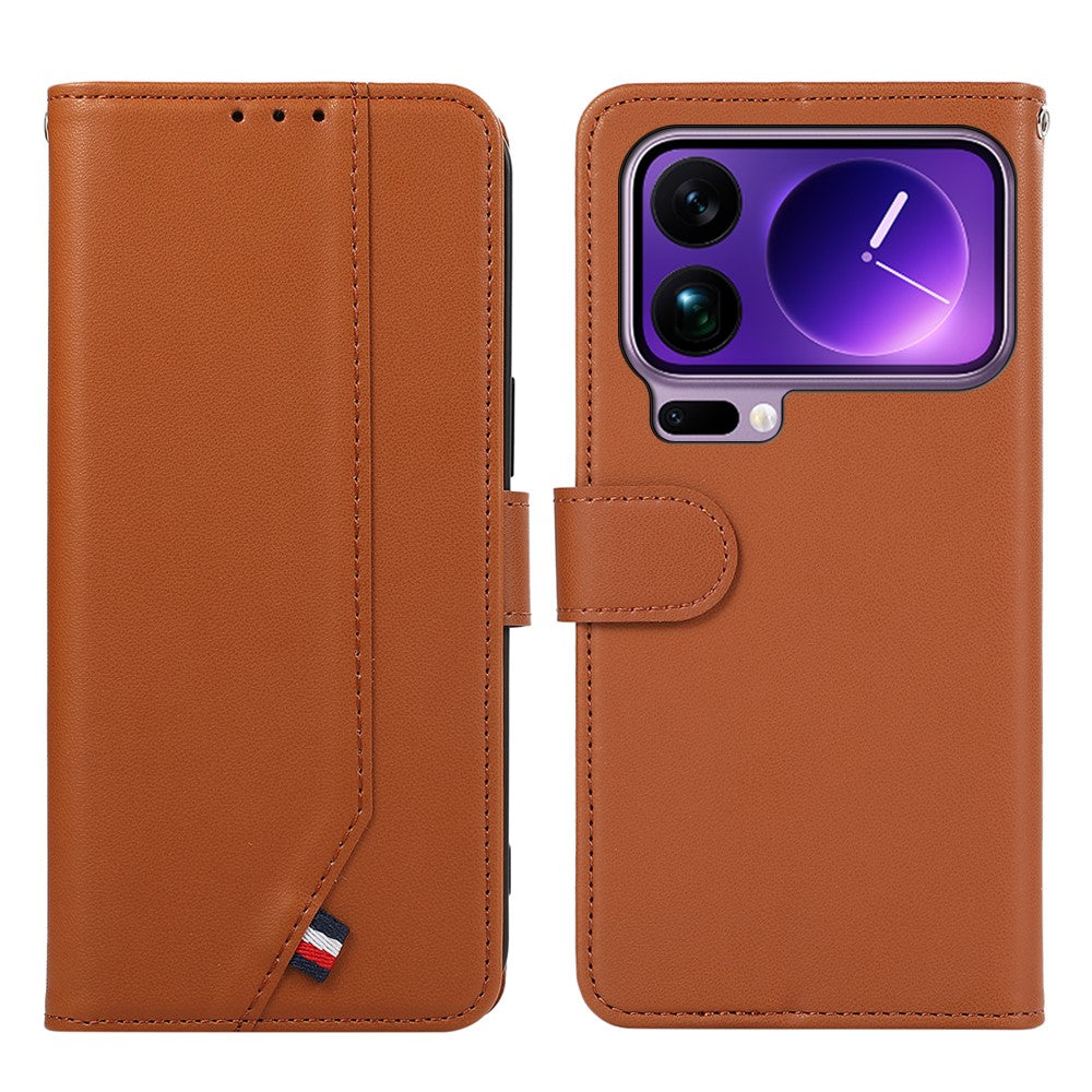 For Xiaomi 17 Pro Case RFID Blocking Flip Leather Phone Cover