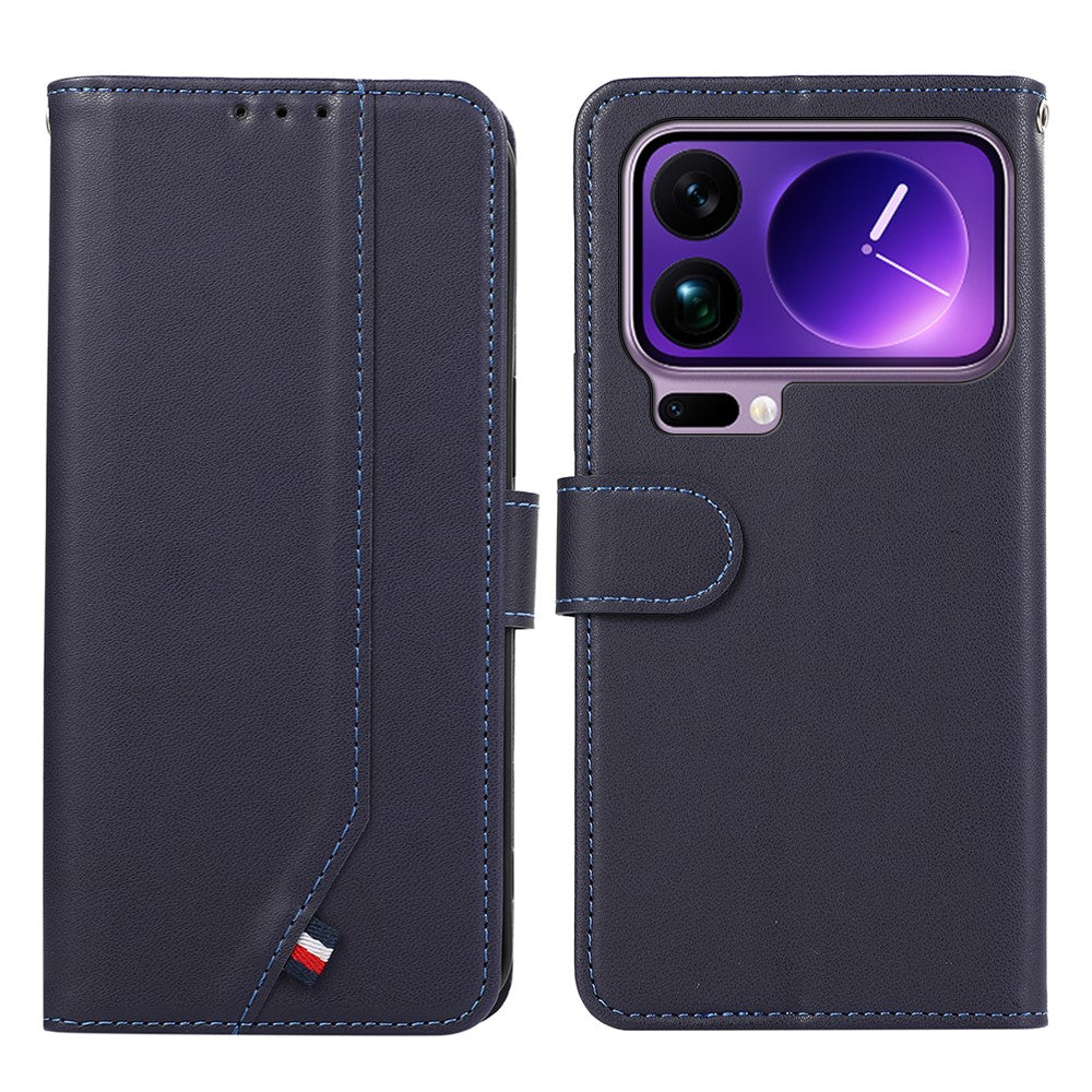 For Xiaomi 17 Pro Case RFID Blocking Flip Leather Phone Cover