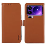 ABEEL For Xiaomi 17 Pro Case Leather Phone Cover with RFID Blocking Wallet