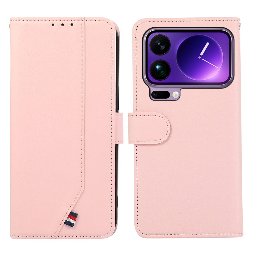 For Xiaomi 17 Pro Max Case RFID Blocking Flip Leather Phone Cover