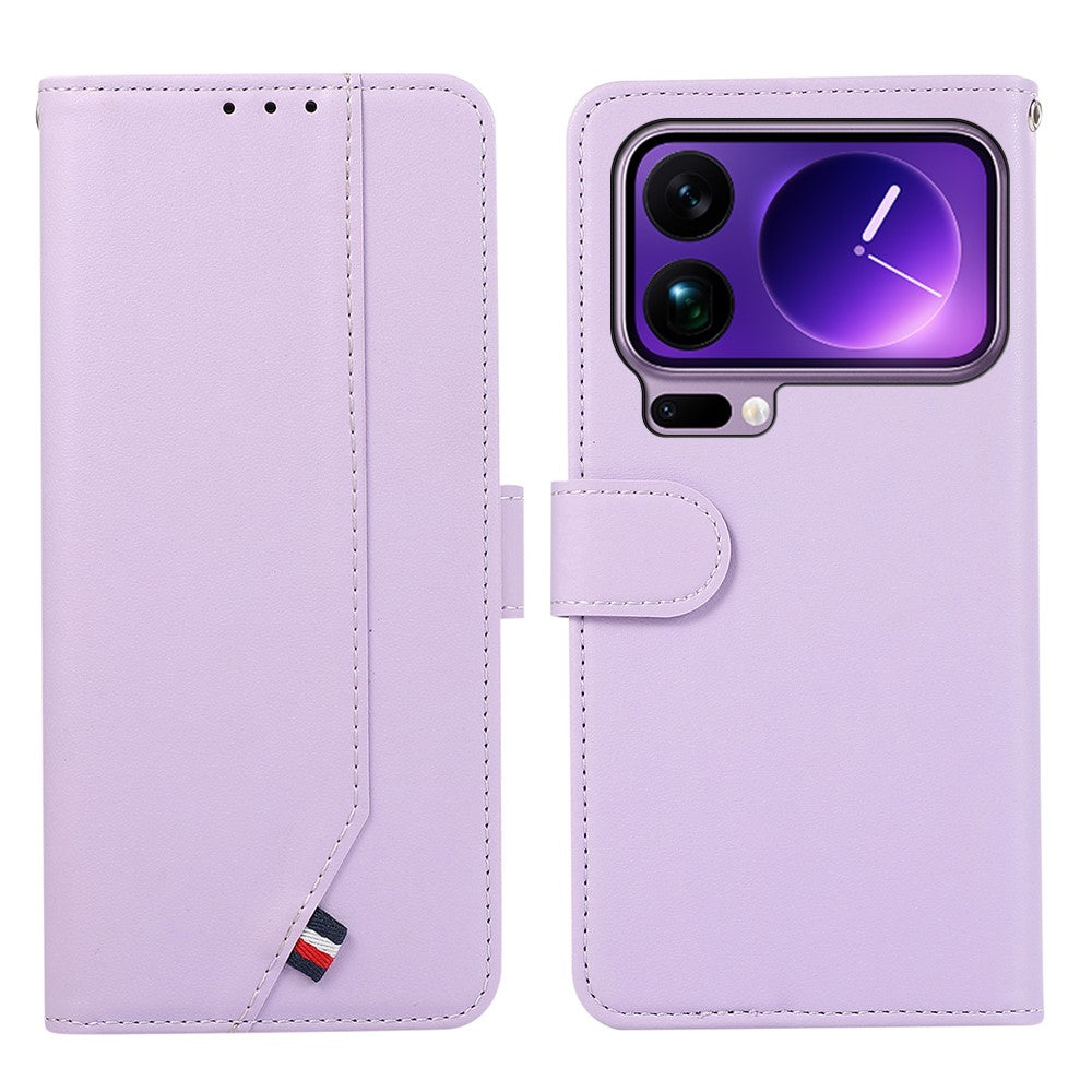 For Xiaomi 17 Pro Max Case RFID Blocking Flip Leather Phone Cover
