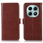 For Xiaomi Poco M8 5G / Redmi Note 15 5G (Global) Case RFID Blocking Genuine Cow Leather Wallet Phone Cover