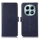 For Xiaomi Poco M8 5G / Redmi Note 15 5G (Global) Case RFID Blocking Genuine Cow Leather Wallet Phone Cover