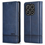 AZNS For Xiaomi 17 Case Cowhide Texture PU Leather Wallet Phone Cover