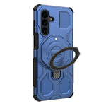 Samsung Galaxy A18 5G / A18 4G / A17 5G / A17 4G Magnetiskt Skal Roterande Metallstöd Stötsäkert PC + TPU mobil Baksida