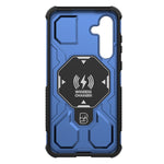 For Samsung Galaxy A55 5G Magnetic Case Rotating Metal Kickstand Shockproof PC + TPU Phone Back Cover